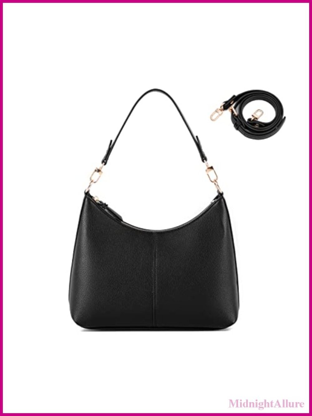 PU Leather Small Shoulder Handbag Mini Crossbody Purse Waterproof